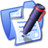 Folder Blue Documents Icon